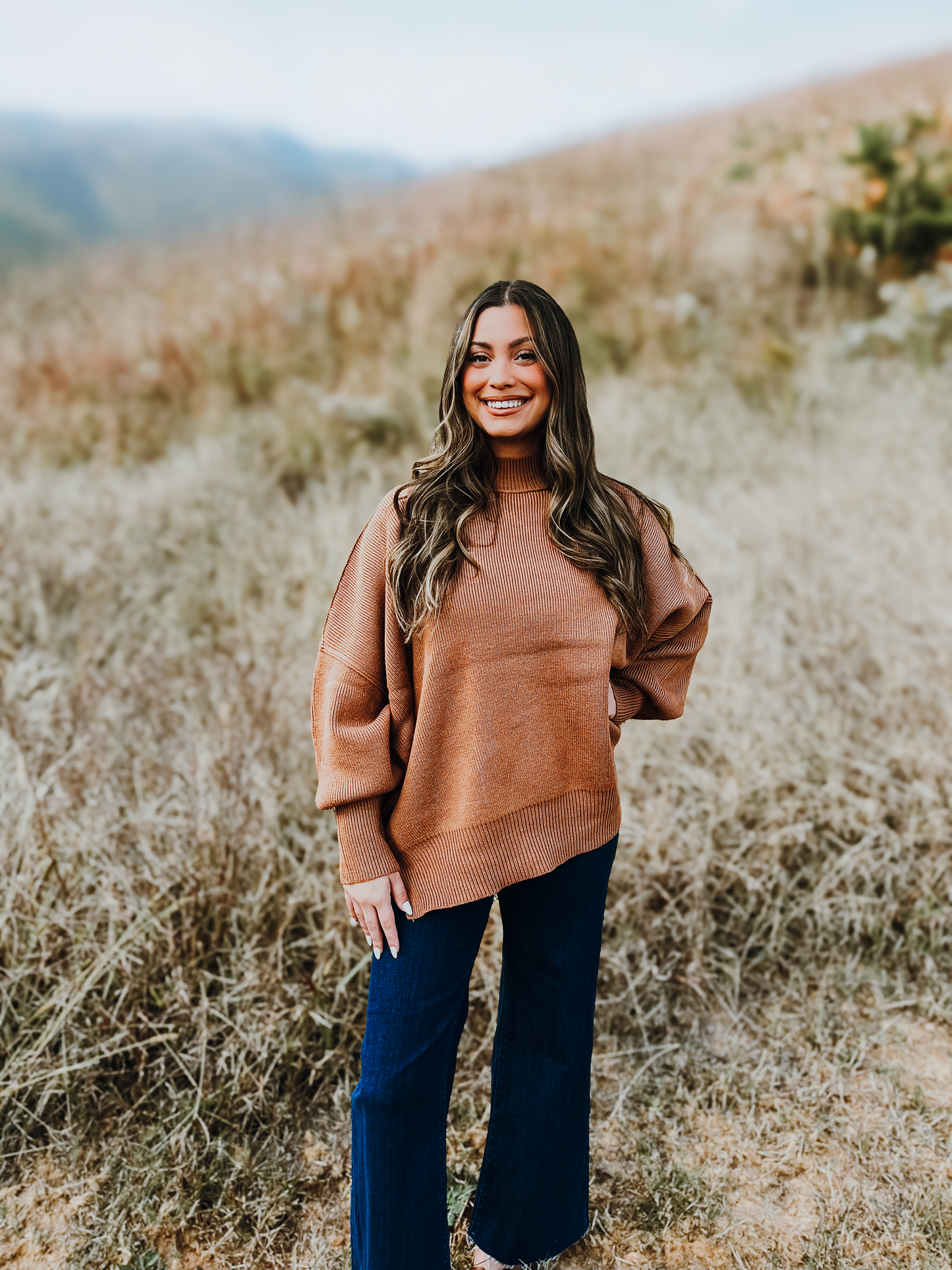"I have to have it" Sweater in DEEP CAMEL