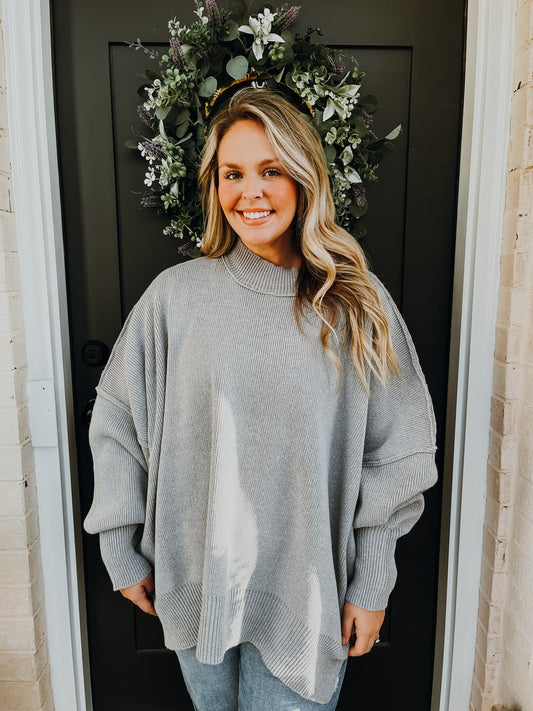 "I have to have it" Sweater in GREY