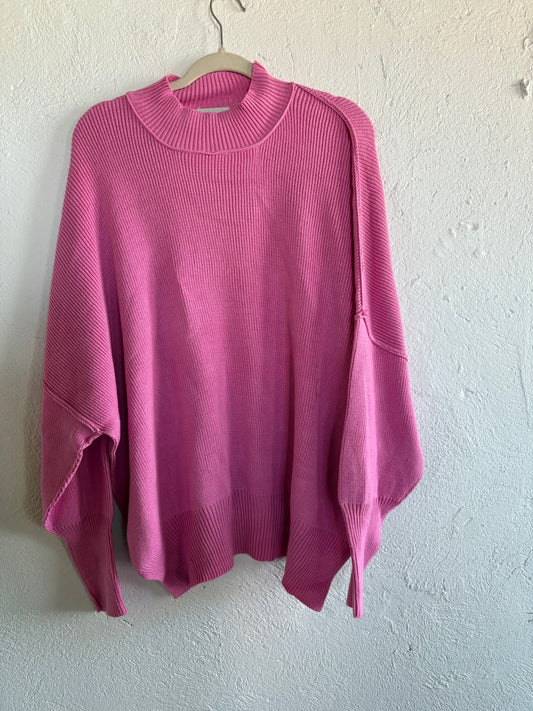 A Pink Christmas Sweater